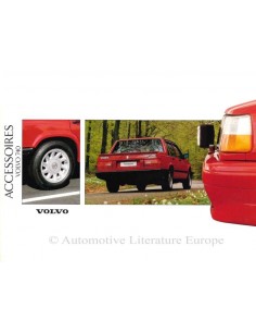 1989 VOLVO 740 ACCESSORIES BROCHURE DUTCH