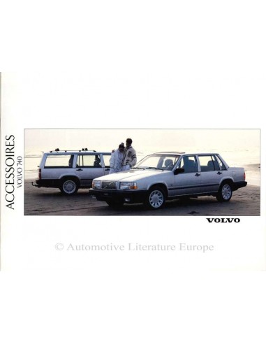 1990 VOLVO 740 ACCESSOIRES BROCHURE NEDERLANDS