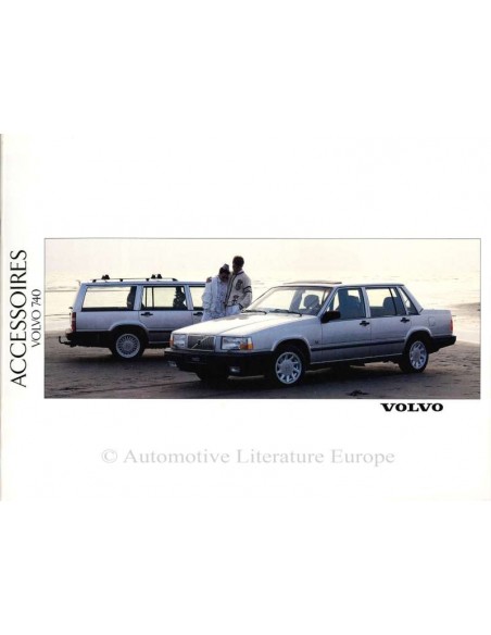 1990 VOLVO 740 ACCESSOIRES BROCHURE NEDERLANDS