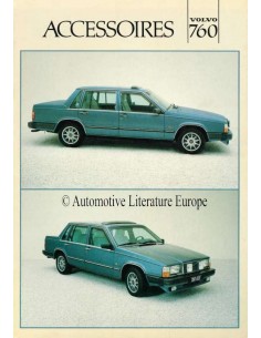 1983 VOLVO 760 ACCESSORIES BROCHURE DUTCH
