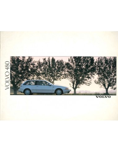 1988 VOLVO 480 BROCHURE NEDERLANDS