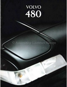 1995 VOLVO 480 BROCHURE NEDERLANDS