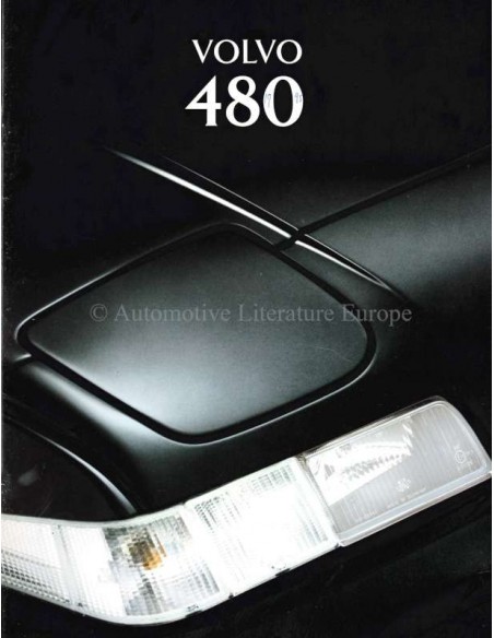 1995 VOLVO 480 BROCHURE DUTCH
