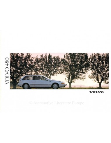 1991 VOLVO 480 BROCHURE NEDERLANDS