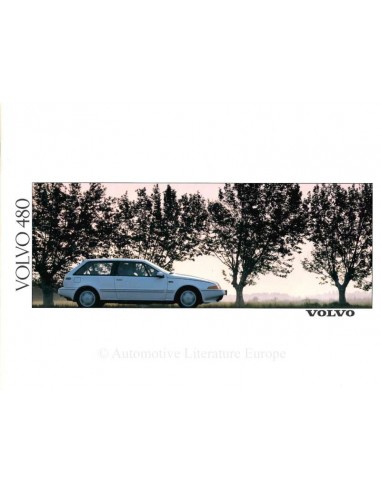1990 VOLVO 480 BROCHURE NEDERLANDS
