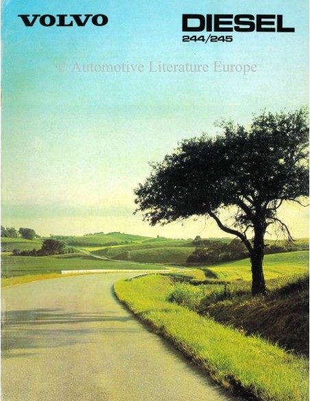 1980 VOLVO 244 / 245 BROCHURE DUTCH