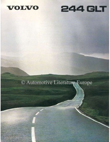 1980 VOLVO 244 GLT BROCHURE DUTCH