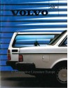 1986 VOLVO 240 BROCHURE DUTCH