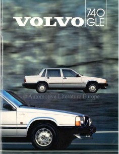 1984 VOLVO 740 GLE PROSPEKT NIEDERLÄNDISCH