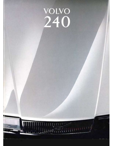 1993 VOLVO 240 BROCHURE NEDERLANDS
