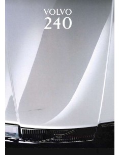1993 VOLVO 240 BROCHURE DUTCH