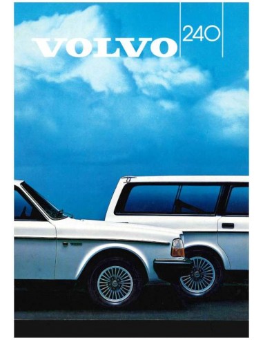 1984 VOLVO 240 BROCHURE NEDERLANDS
