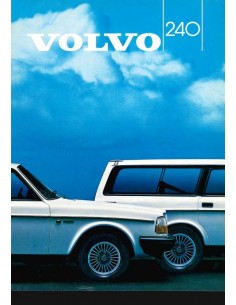 1984 VOLVO 240 BROCHURE DUITS