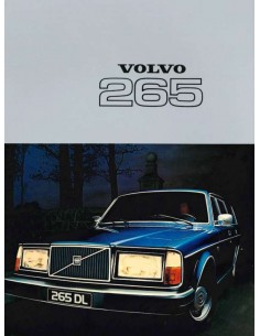 1977 VOLVO 265 BROCHURE NEDERLANDS