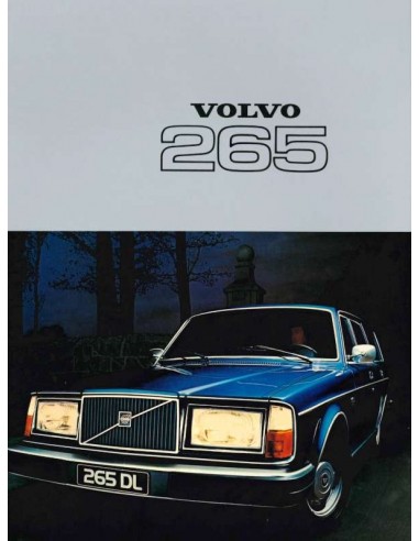 1977 VOLVO 265 BROCHURE DUTCH