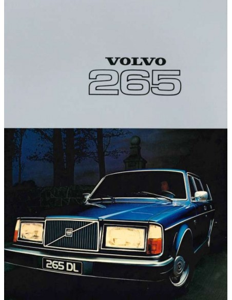 1977 VOLVO 265 BROCHURE DUTCH
