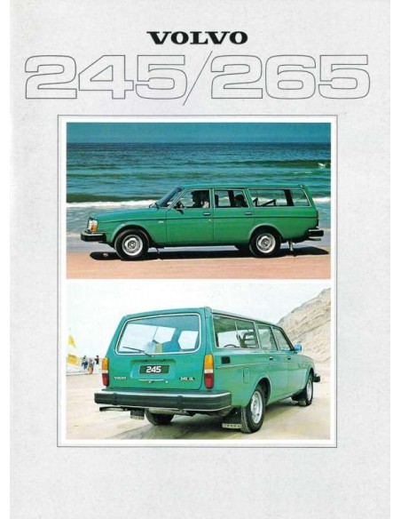 1979 VOLVO 245 265 BROCHURE DUTCH
