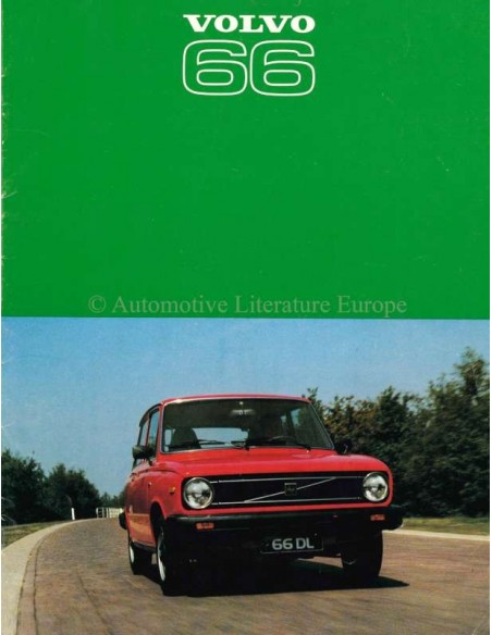 1977 VOLVO 66 PROSPEKT DEUTSCH