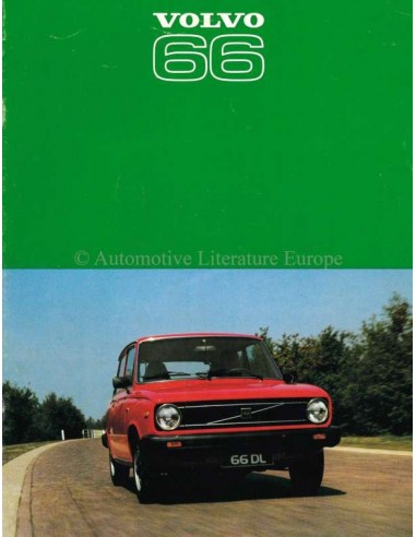 1977 VOLVO 66 PROSPEKT NIEDERLÄNDISCH