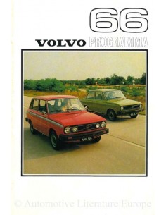 1976 VOLVO 66 RANGE BROCHURE DUTCH