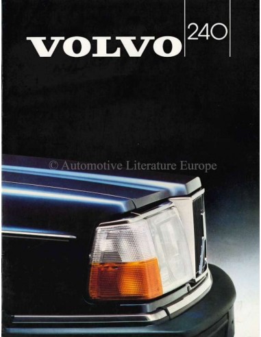 1983 VOLVO 240 BROCHURE NEDERLANDS