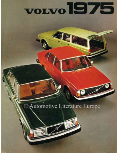 1975 VOLVO RANGE BROCHURE DUTCH