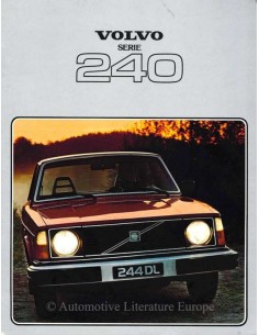 1978 VOLVO 240 SERIES BROCHURE DUTCH
