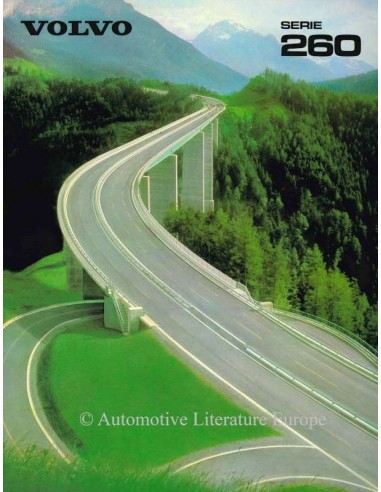 1980 VOLVO 260 SERIES BROCHURE DUTCH