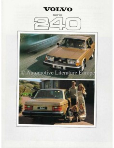 1979 VOLVO 240 SERIE PROSPEKT NIEDERLÄNDISCH