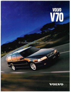 1999 VOLVO V70 BROCHURE DEENS