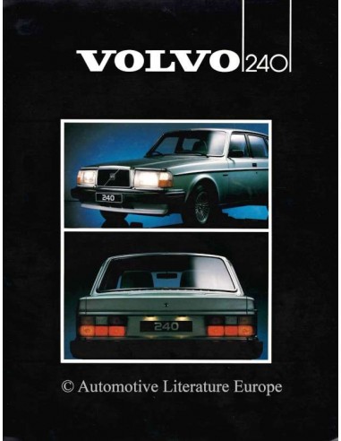 1983 VOLVO 240 BROCHURE NEDERLANDS