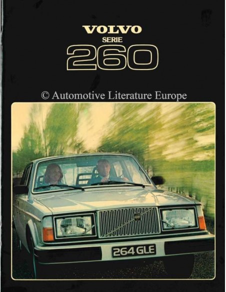 1978 VOLVO 260 SERIE BROCHURE NEDERLANDS