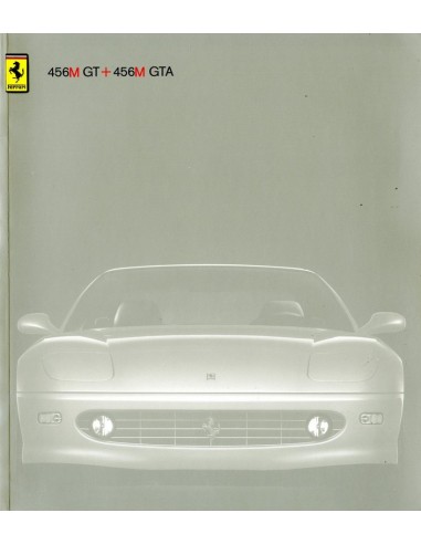1998 FERRARI 456M GT & GTA BROCHURE 1387/98