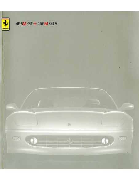 1998 FERRARI 456M GT & GTA BROCHURE 1387/98