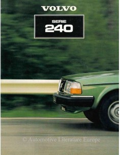 1981 VOLVO 240 SERIES BROCHURE GERMAN