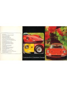 1970 FERRARI DINO 246 GT PROSPEKT 41/70 2