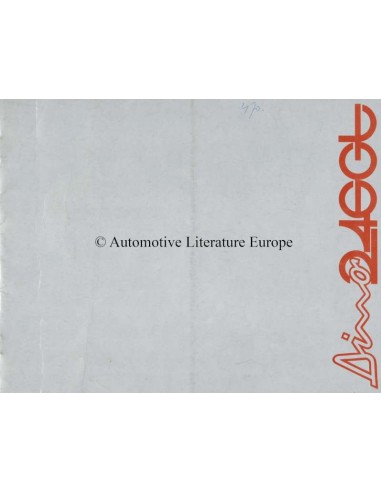 1970 FERRARI DINO 246 GT PROSPEKT 41/70