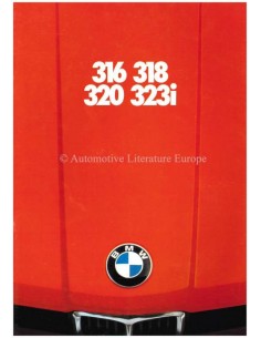1978 BMW 3ER PROSPEKT DEUTSCH