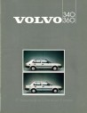 1985 VOLVO 340 / 360 BROCHURE DUTCH