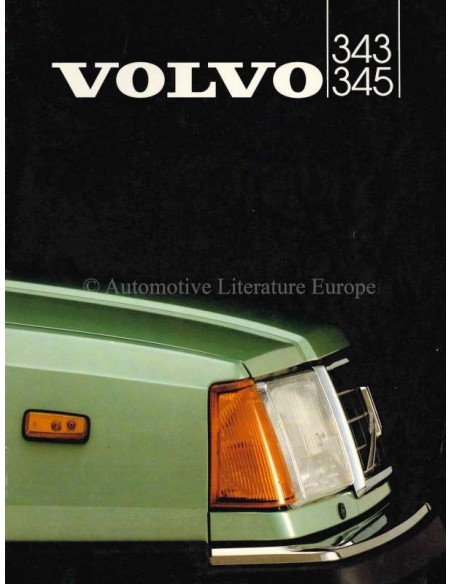 1982 VOLVO 343 / 345 PROSPEKT NIEDERLÄNDISCH