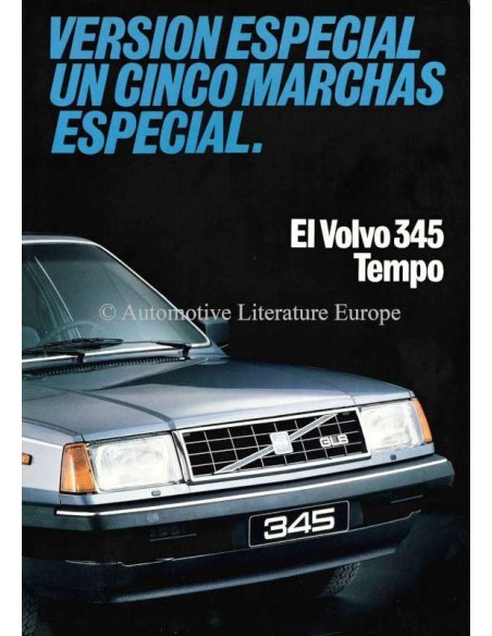 1982 VOLVO 345 PROSPEKT SPANISCH