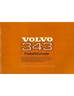 1976 VOLVO 343 PROSPEKT NIEDERLÄNDISCH