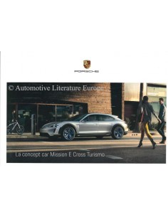 2018 PORSCHE MISSON E CROSS TURISMO PROSPEKT ITALIENISCH