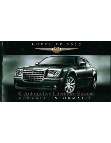 2007 CHRYSLER 300C OWNER'S MANUAL DUTCH