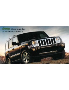 2007 JEEP COMMANDER INSTRUCTIEBOEKJE NEDERLANDS