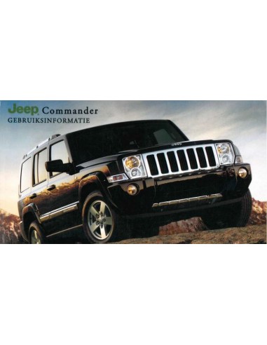 2007 JEEP COMMANDER BETRIEBSANLEITUNG NIEDERLÄNDISCH