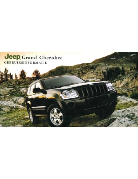 2007 JEEP GRAND CHEROKEE OWNER'S MANUAL DUTCH