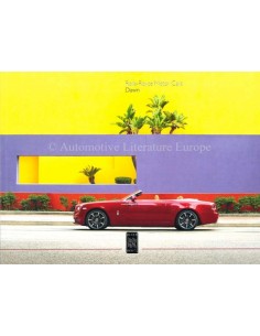 2017 ROLLS ROYCE DAWN BROCHURE ENGLISH