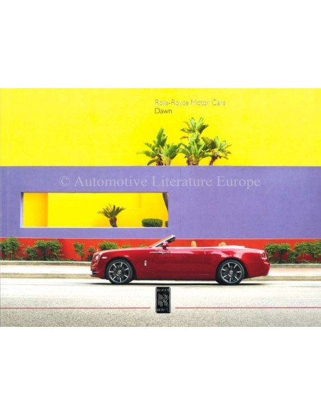 2015 ROLLS ROYCE DAWN BROCHURE ENGELS