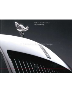 2018 ROLLS ROYCE RANGE BROCHURE ENGLISH